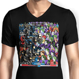 Bats vs. Clowns - Men's V-Neck