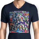 Bats vs. Clowns - Men's V-Neck