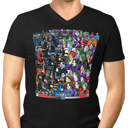 Bats vs. Clowns - Men's V-Neck