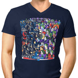 Bats vs. Clowns - Men's V-Neck