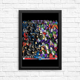 Bats vs. Clowns - Posters & Prints