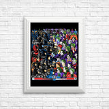 Bats vs. Clowns - Posters & Prints