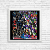 Bats vs. Clowns - Posters & Prints