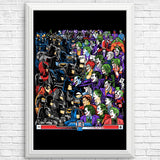 Bats vs. Clowns - Posters & Prints