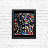 Bats vs. Clowns - Posters & Prints