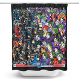 Bats vs. Clowns - Shower Curtain