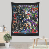 Bats vs. Clowns - Wall Tapestry