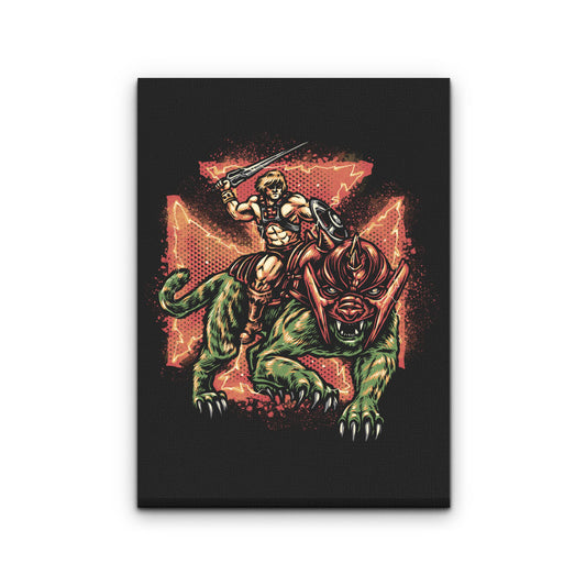 Battle Companion - Canvas Print