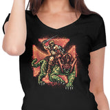 Battle Companion - Women's V-Neck