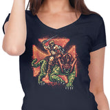 Battle Companion - Women's V-Neck