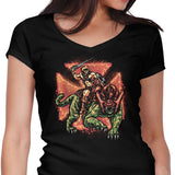Battle Companion - Women's V-Neck