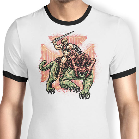 Battle Companion - Ringer T-Shirt
