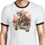 Battle Companion - Ringer T-Shirt