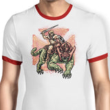 Battle Companion - Ringer T-Shirt
