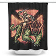 Battle Companion - Shower Curtain