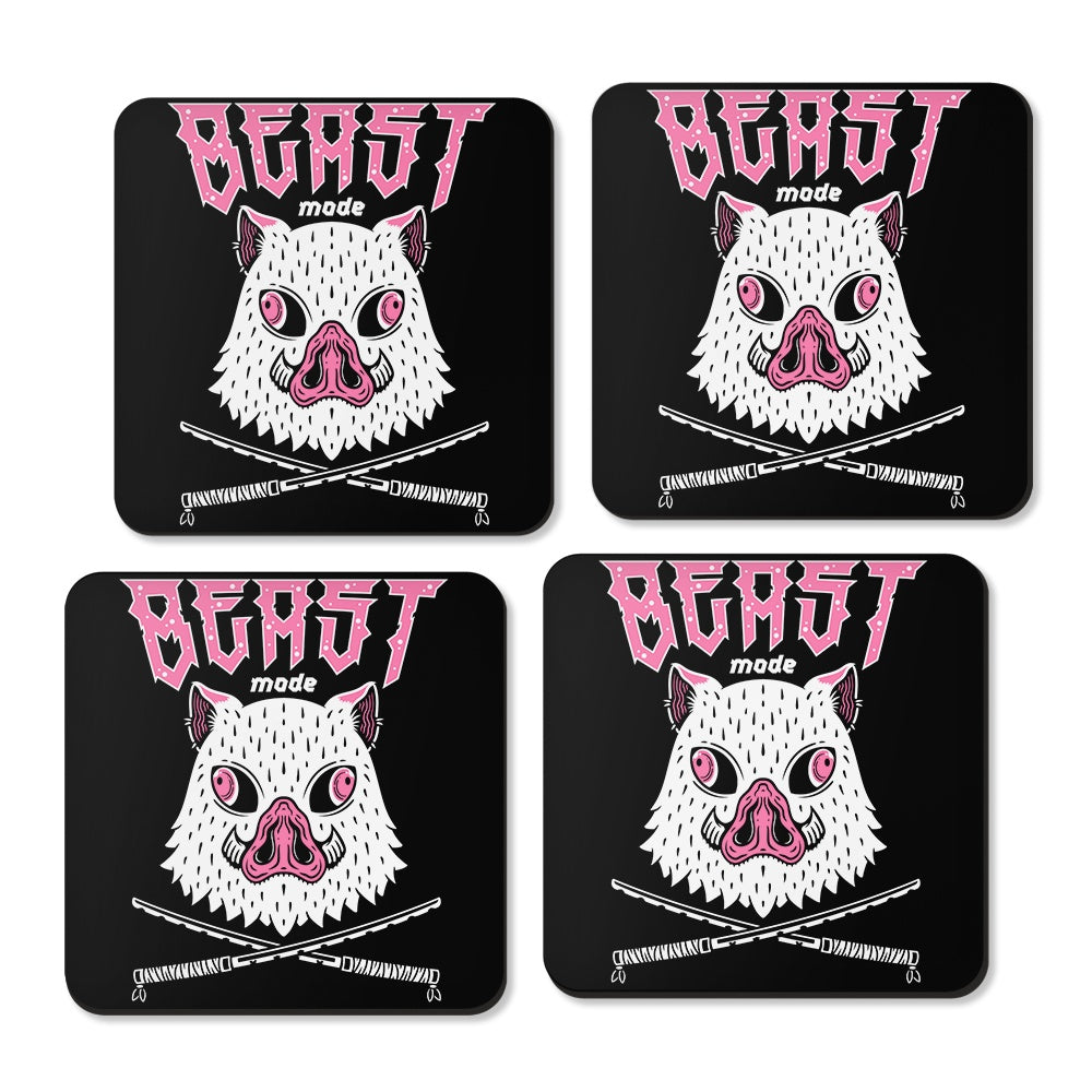 Beast Mode - Coasters