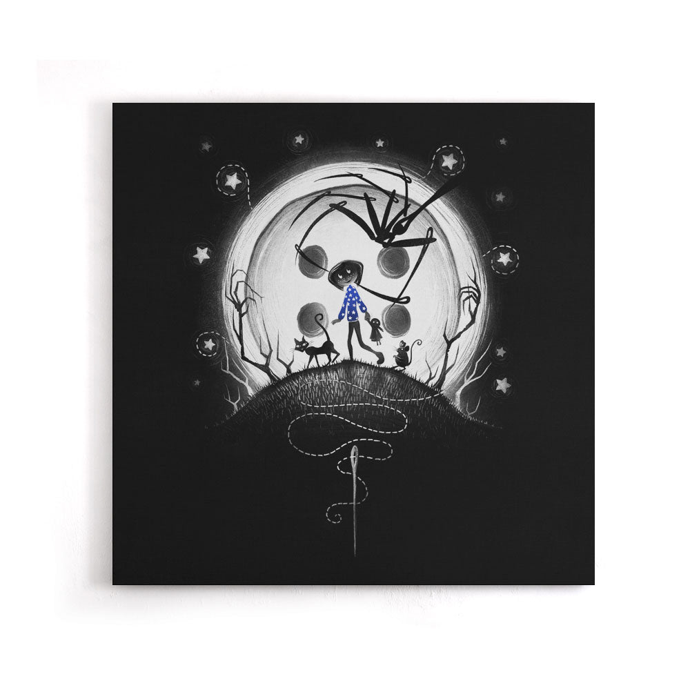 Behind the Door - Canvas Print