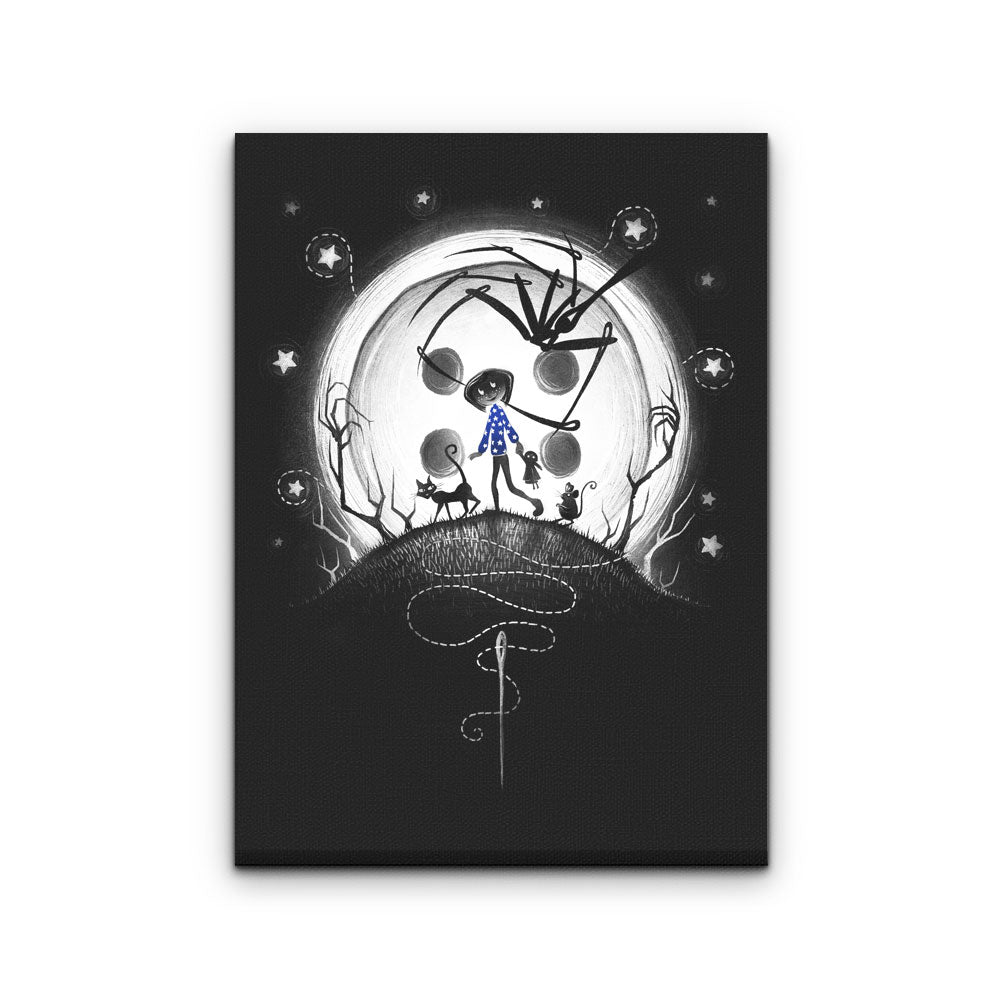 Behind the Door - Canvas Print