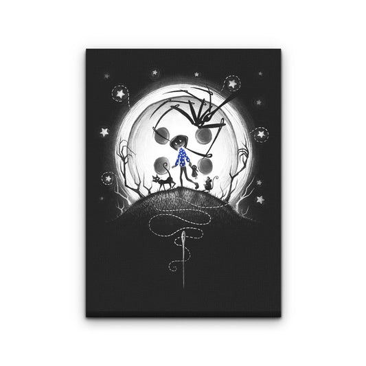 Behind the Door - Canvas Print