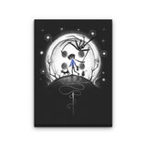 Behind the Door - Canvas Print