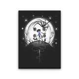 Behind the Door - Canvas Print