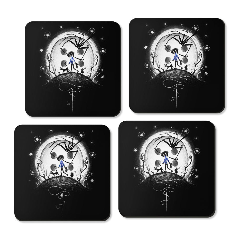 Behind the Door - Coasters