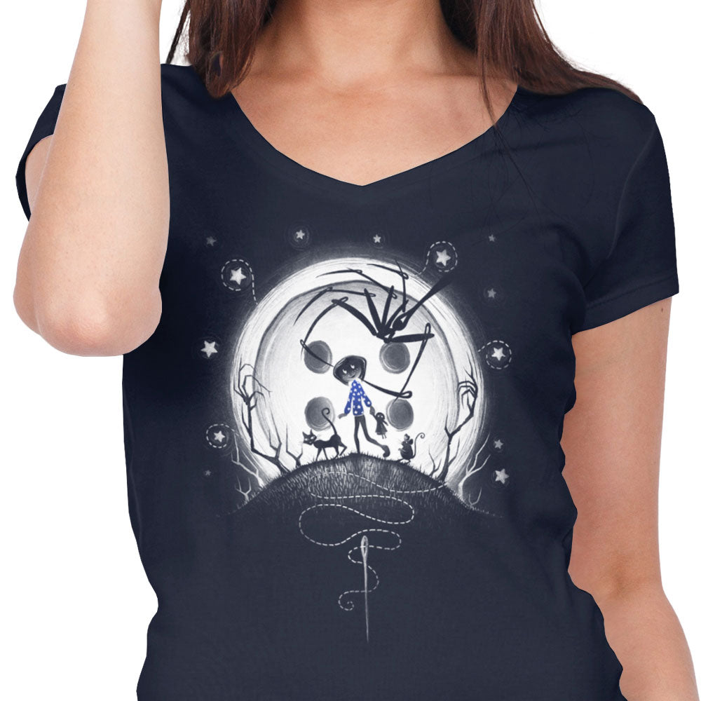 Behind the Door - Women's V-Neck