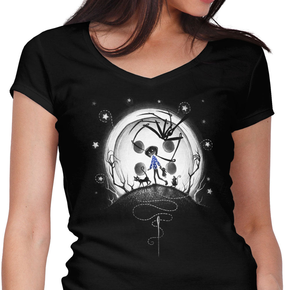 Behind the Door - Women's V-Neck