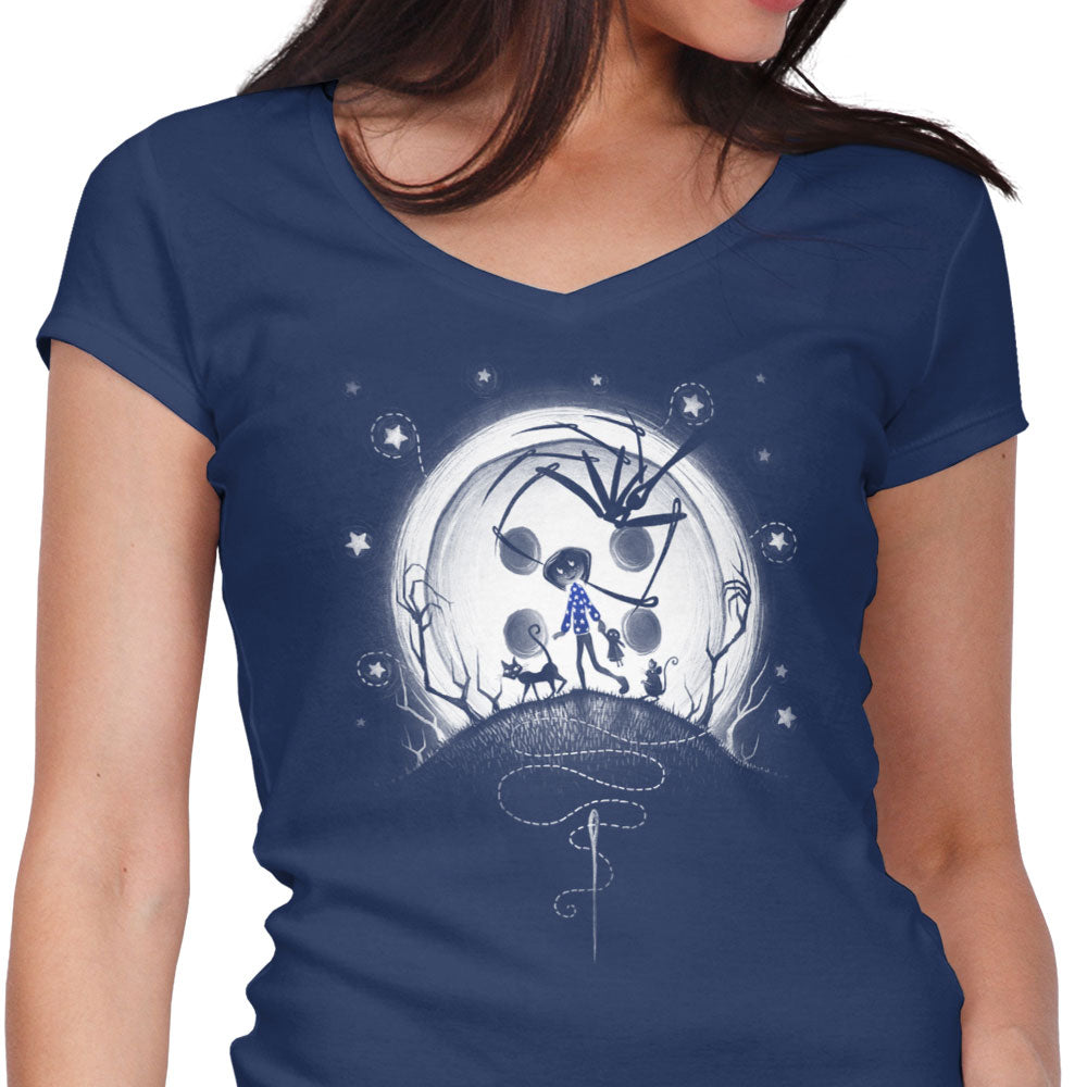 Behind the Door - Women's V-Neck