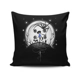 Behind the Door - Throw Pillow