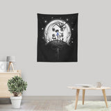 Behind the Door - Wall Tapestry