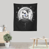 Behind the Door - Wall Tapestry