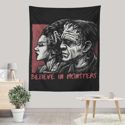 Believe in Monsters - Wall Tapestry