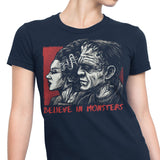 Believe in Monsters - Women's Apparel