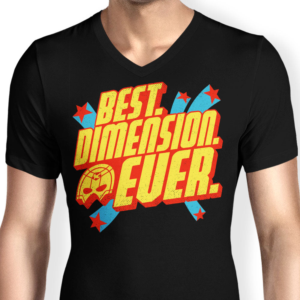 Best Dimension Ever - Men's V-Neck