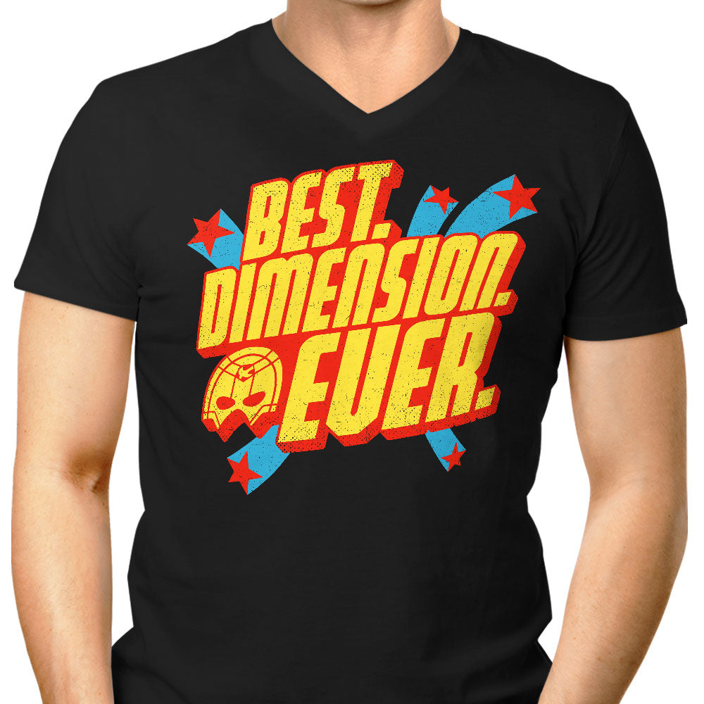 Best Dimension Ever - Men's V-Neck