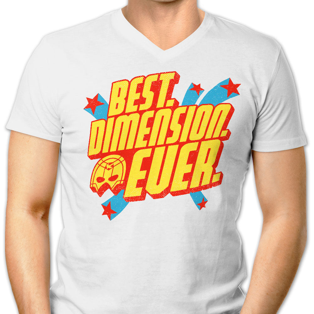Best Dimension Ever - Men's V-Neck