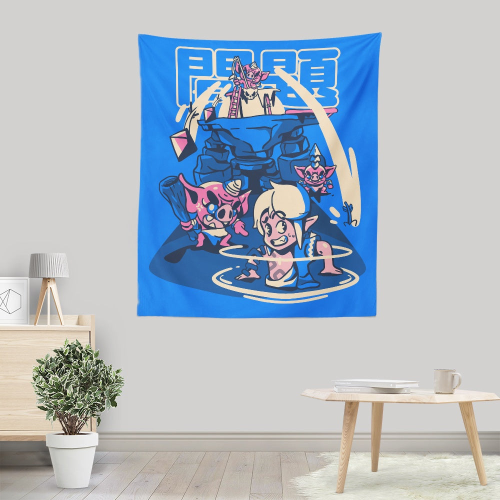 Between Worlds - Wall Tapestry