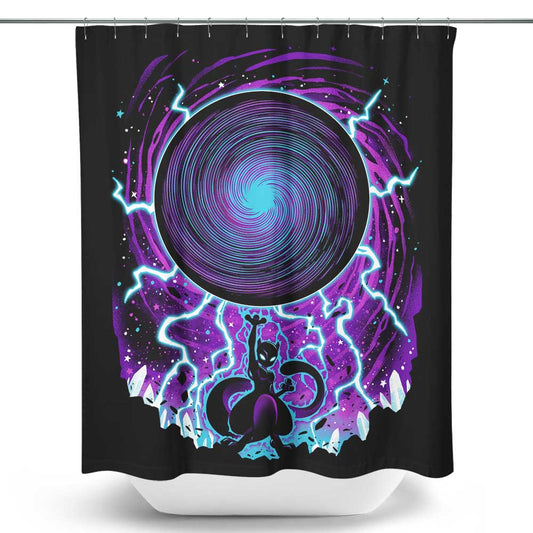 Big Shadow Ball - Shower Curtain