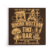 Bikini Bottom Tiki Bar - Canvas Print