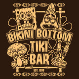 Bikini Bottom Tiki Bar - Throw Pillow