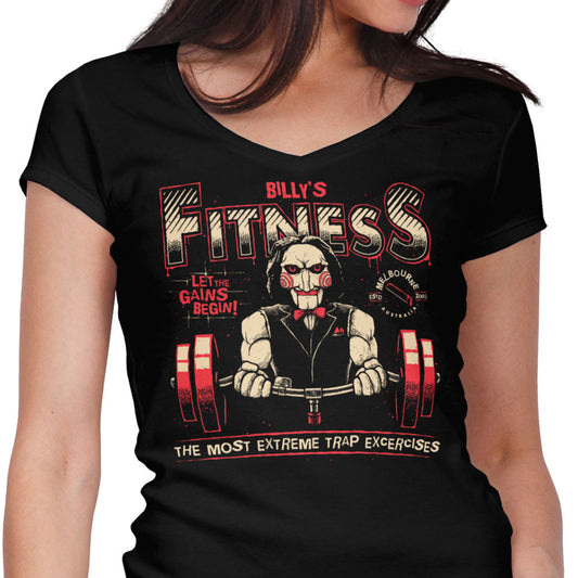 Billy's Fitness - Women's V-Neck