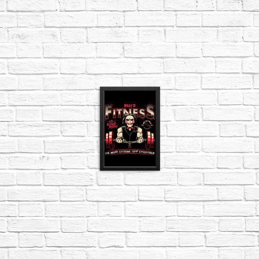 Billy's Fitness - Posters & Prints