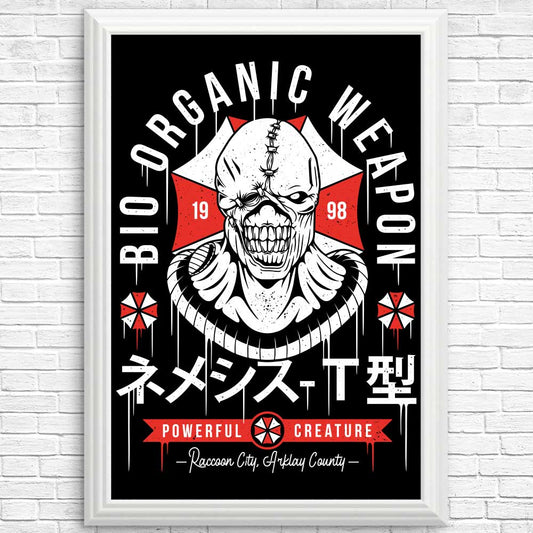 Bio Organic Weapon - Posters & Prints