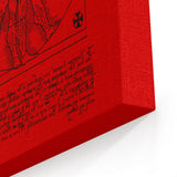 Birkin Vitruvian - Canvas Print