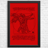 Birkin Vitruvian - Posters & Prints