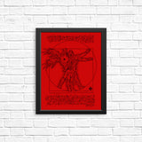 Birkin Vitruvian - Posters & Prints