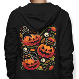 Black Cats Pumpkin Party - Hoodie
