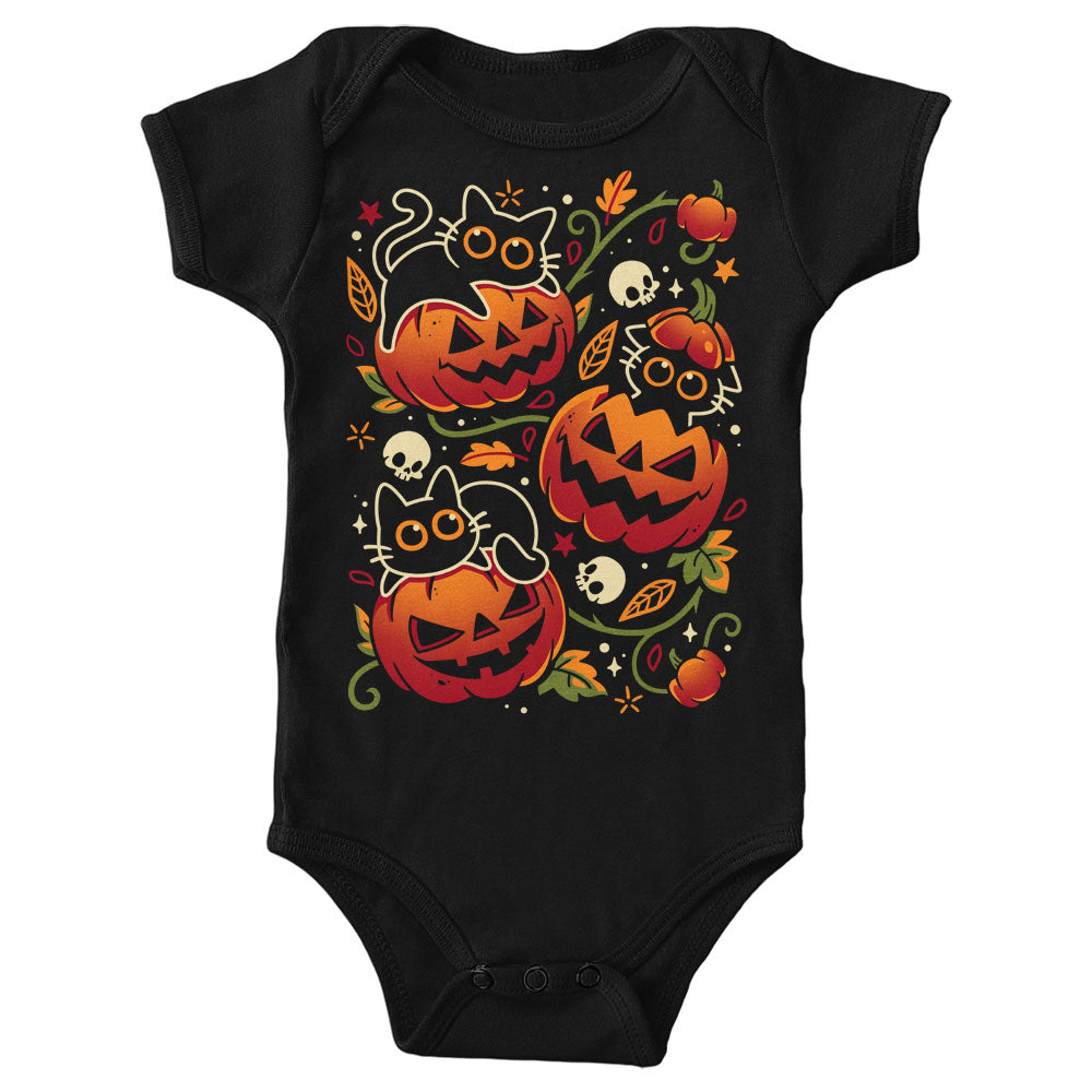 Black Cats Pumpkin Party - Youth Apparel
