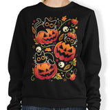 Black Cats Pumpkin Party - Sweatshirt